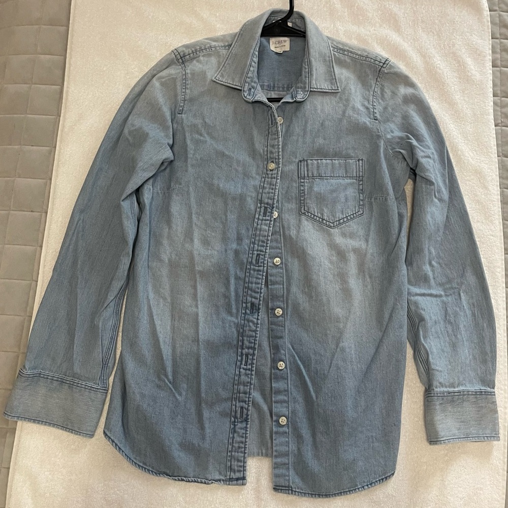 J. Crew Women Denim Shirt